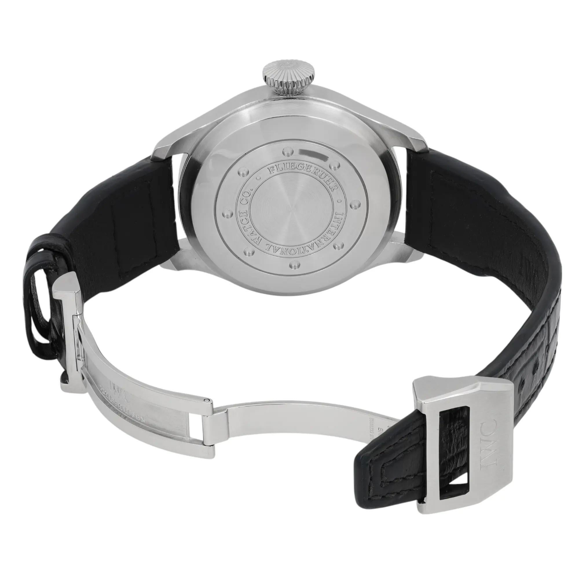 IWC Big Pilot 46MM Stainless Steel Automatic Men's Watch IW500906 im Angebot 1