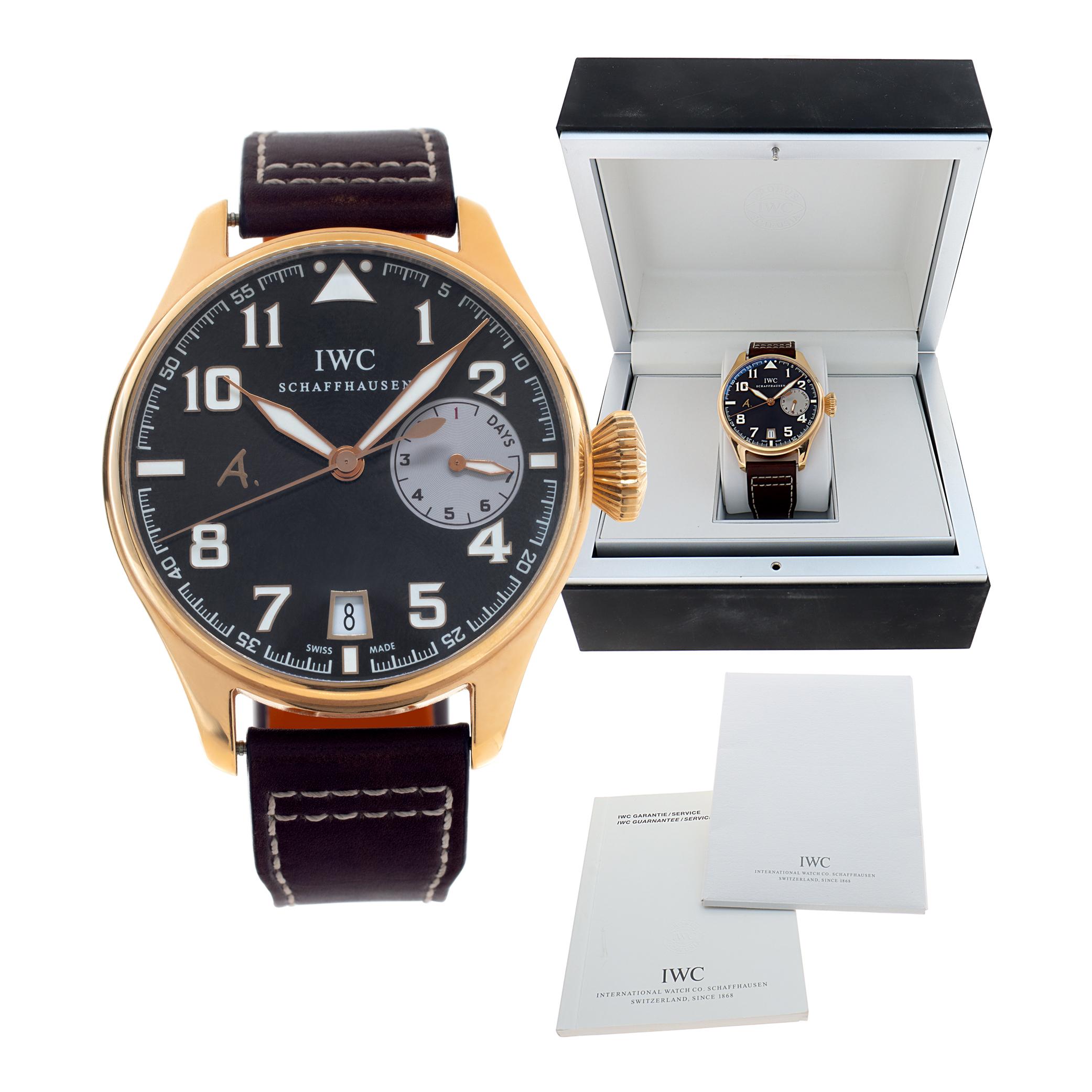 IWC Big Pilot Saint Exupery 46mm IW500421 For Sale 3