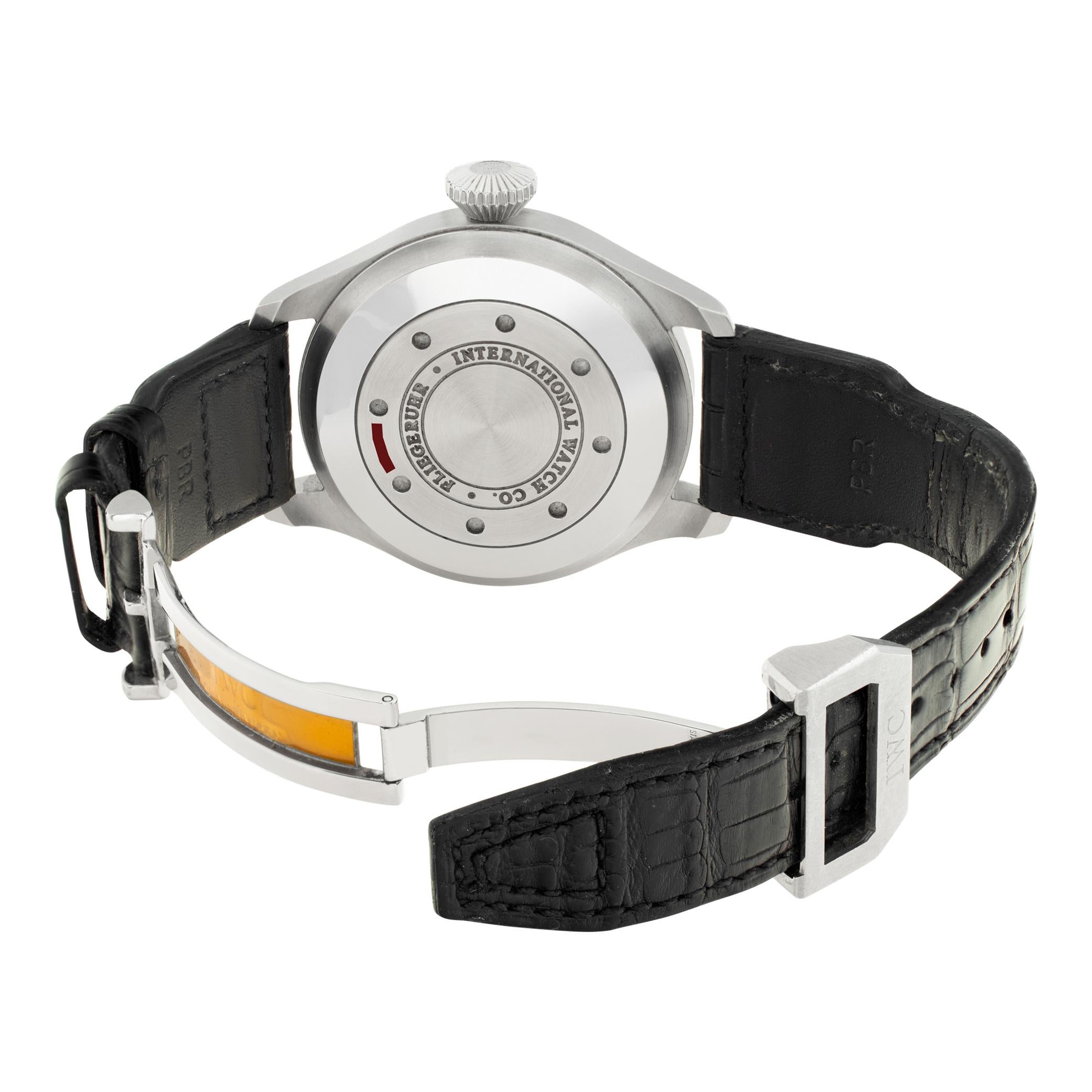 Women's or Men's IWC Big Pilot stainless steel Automatic Wristwatch Ref 5004