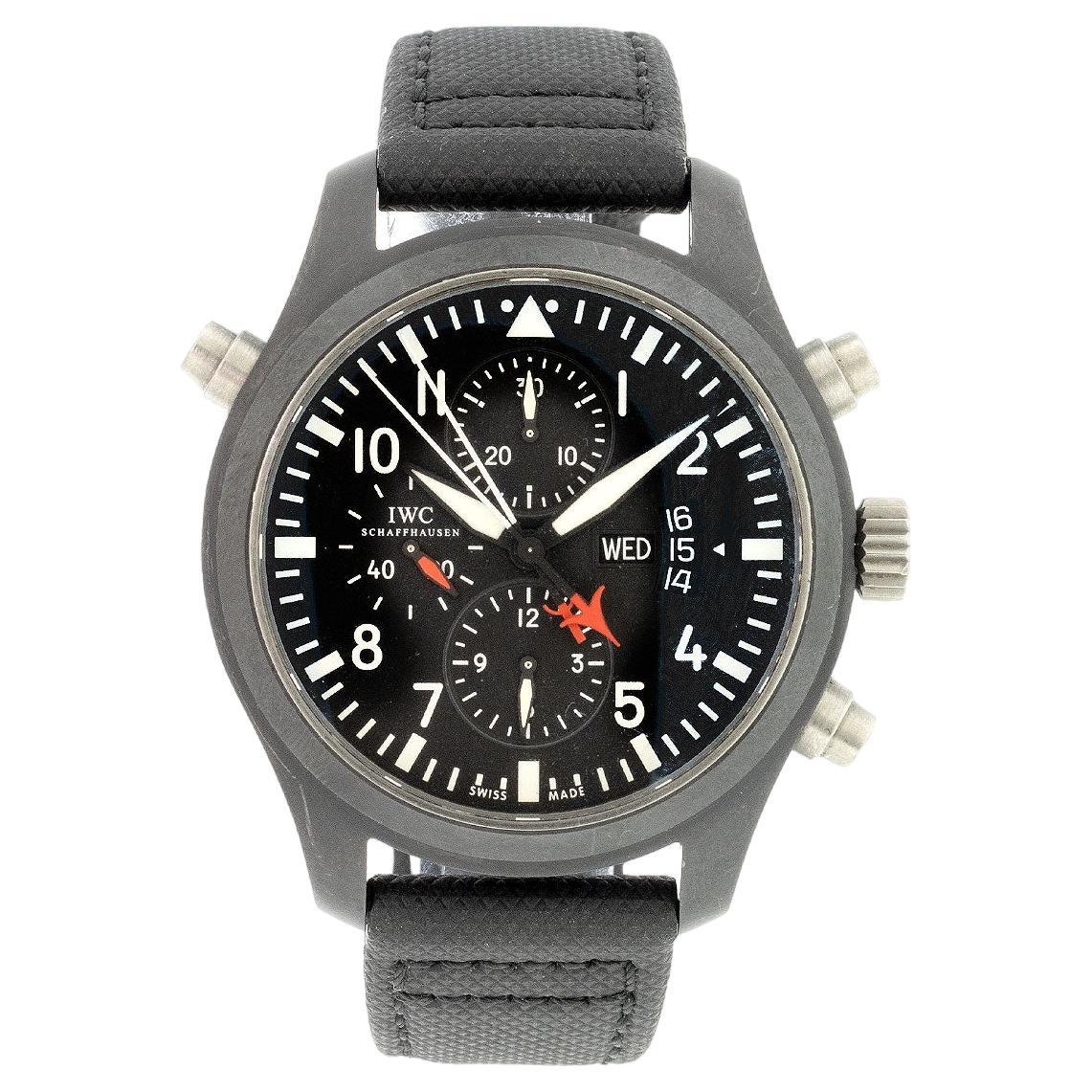IWC Big Pilot Stainless Steel Top Gun Edition Watch For Sale