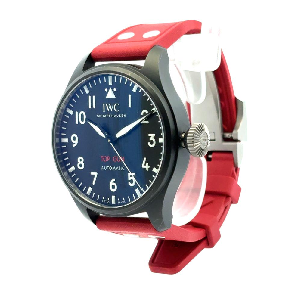 IWC Big Pilot Top Gun IW329801 43 mm Uhr mit Originalverpackung und Papieren im Angebot 7