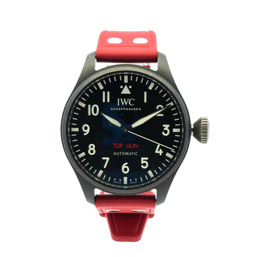 IWC Big Pilot Top Gun IW329801 43 mm Uhr mit Originalverpackung und Papieren im Angebot 8