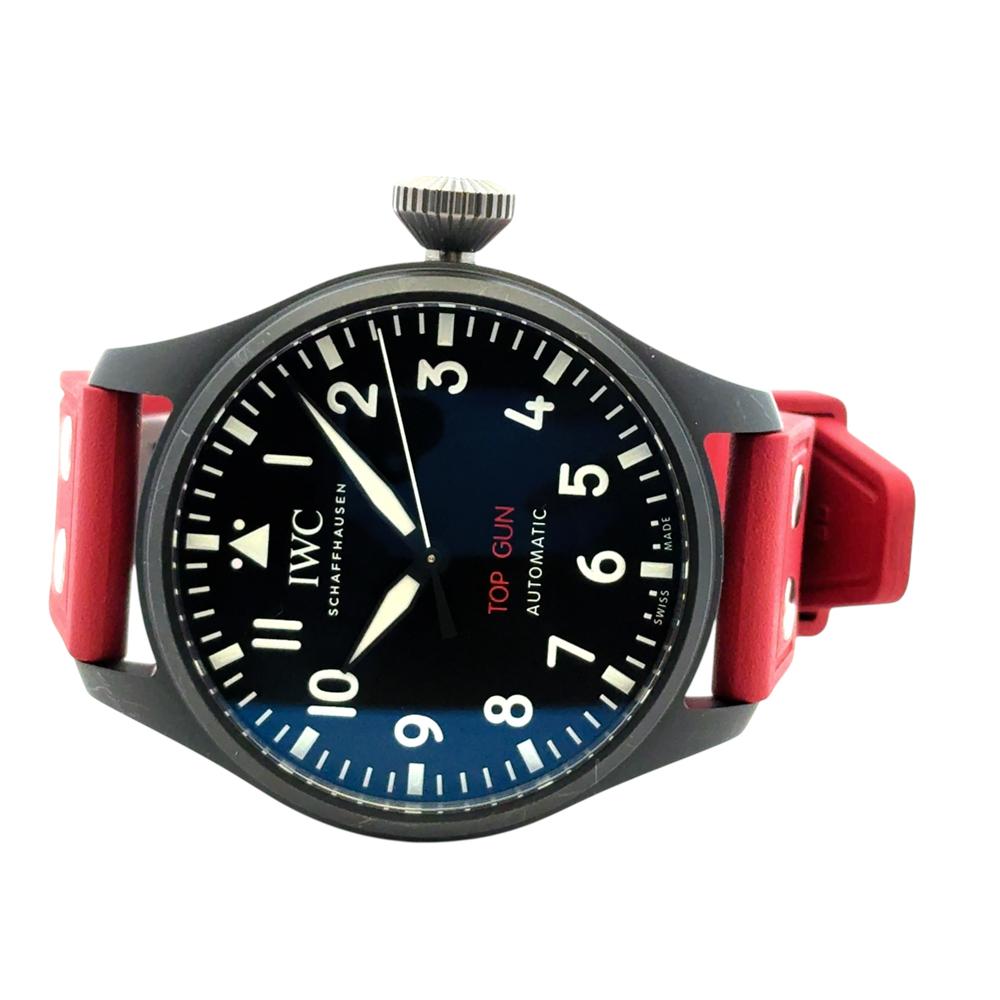 IWC Big Pilot Top Gun IW329801 43 mm Uhr mit Originalverpackung und Papieren im Angebot 13