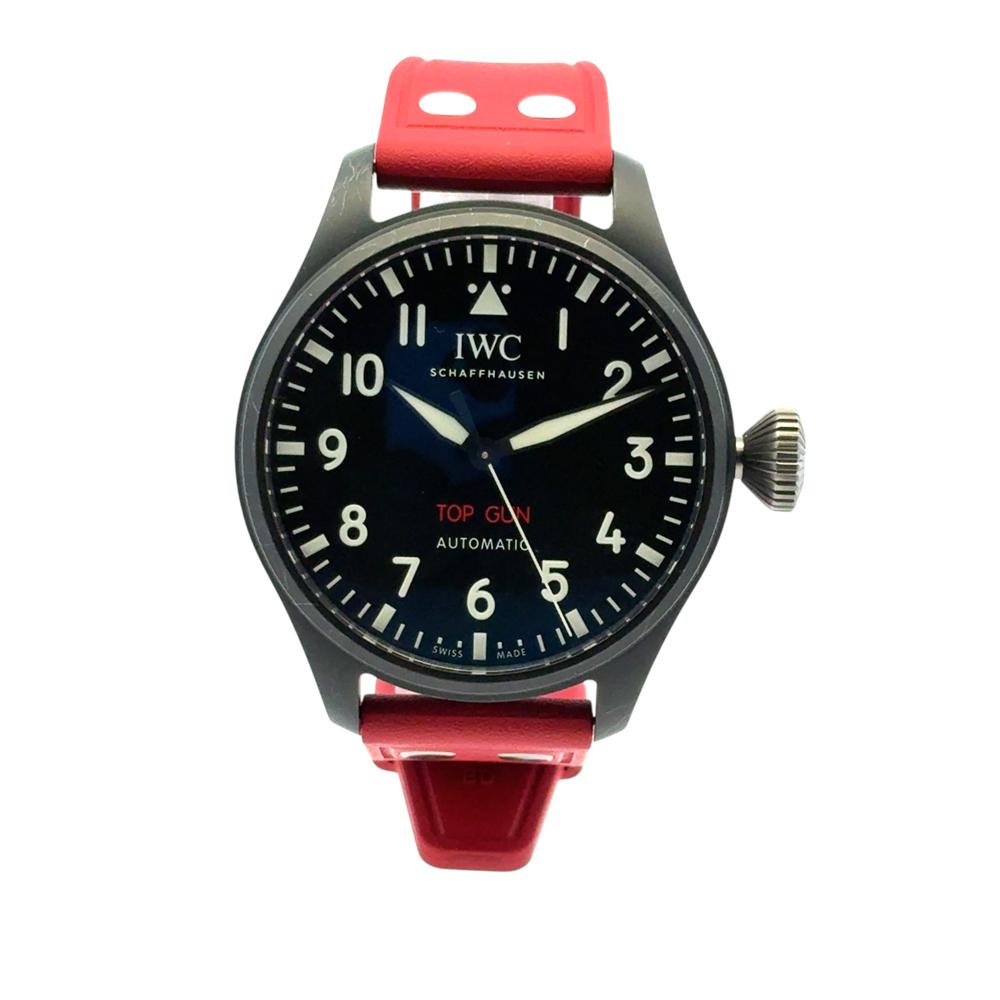 IWC Big Pilot Top Gun IW329801 43 mm Uhr mit Originalverpackung und Papieren (Moderne) im Angebot
