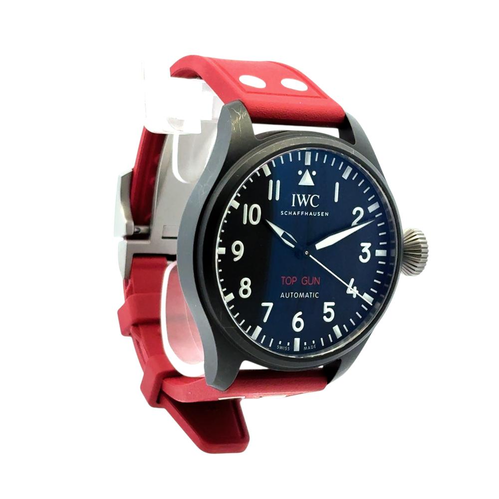 IWC Big Pilot Top Gun IW329801 43 mm Uhr mit Originalverpackung und Papieren im Zustand „Hervorragend“ im Angebot in Boca Raton, FL
