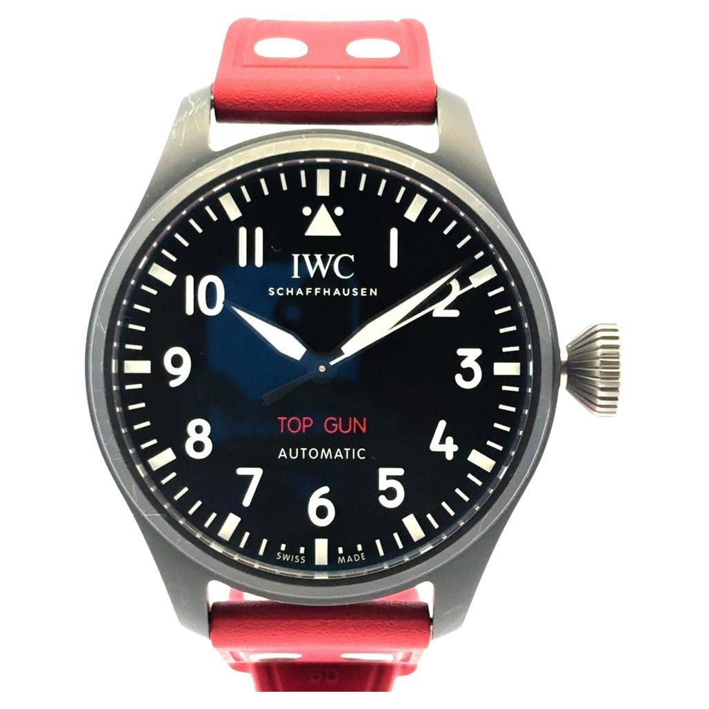 IWC Big Pilot Top Gun IW329801 43 mm Watch with Original Box and Papers