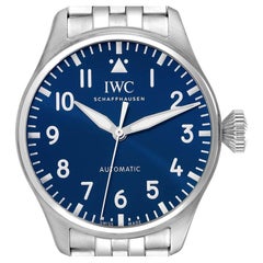 IWC Big Pilots 43mm Stahlblaue Automatikuhr für Herren IW329304 BoxKarte