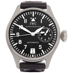 IWC Big Pilot's IW500201 Men Stainless Steel 7-Day Power Reserve Watch