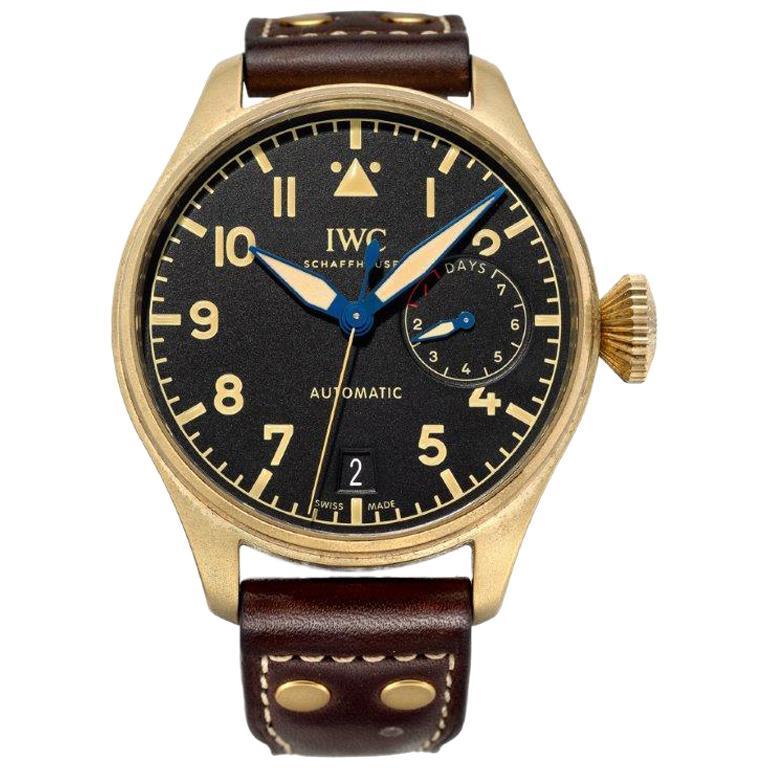 IWC Big Pilot's Watch Heritage Bronze 'IW501005' In Excellent Condition In Greenwich, CT