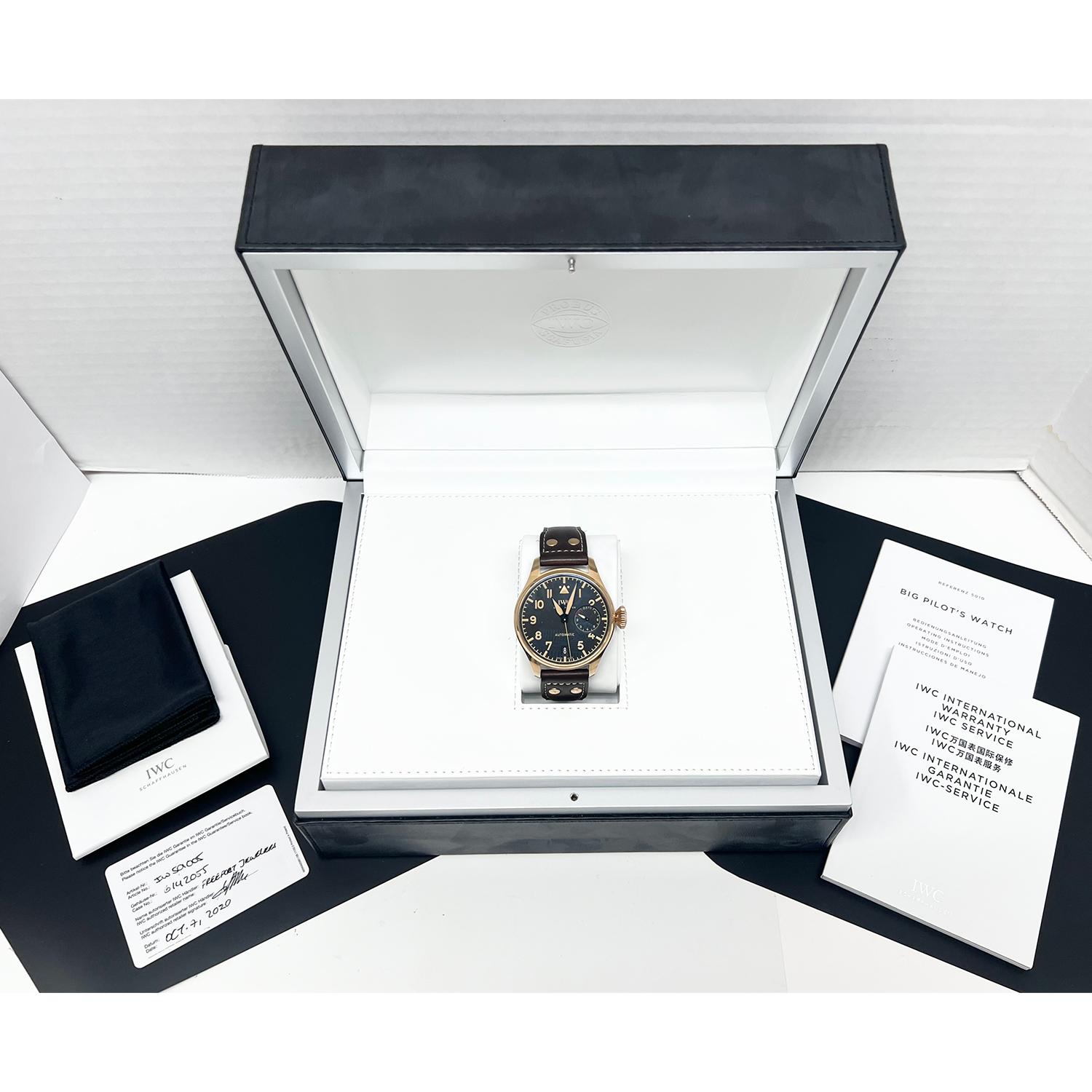 IWC Big Pilot's Watch Heritage Bronze Ref. IW501005 2