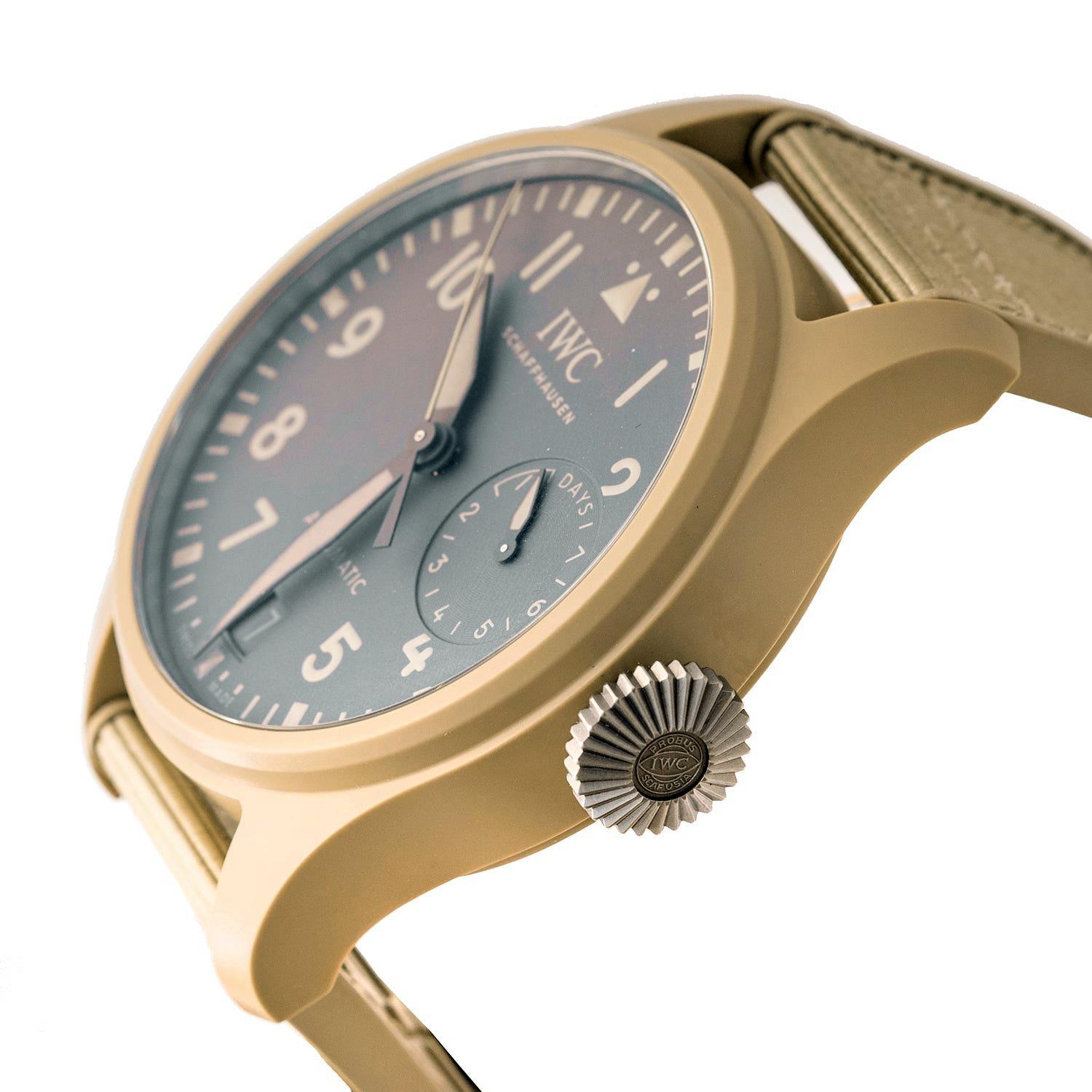 Pre-owned IWC Big Pilot's Watch TOP GUN 