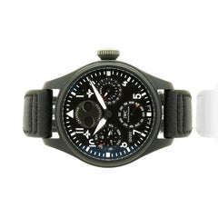 IWC Big Pilot's Top Gun Perpetual Calendar aus schwarzem Titan