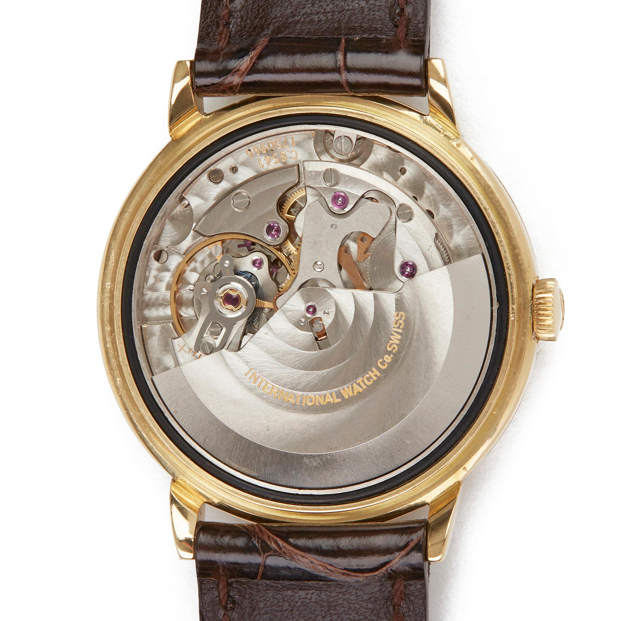 IWC CAL.8541 18 Karat Yellow Gold CAL.8541 Wristwatch 3