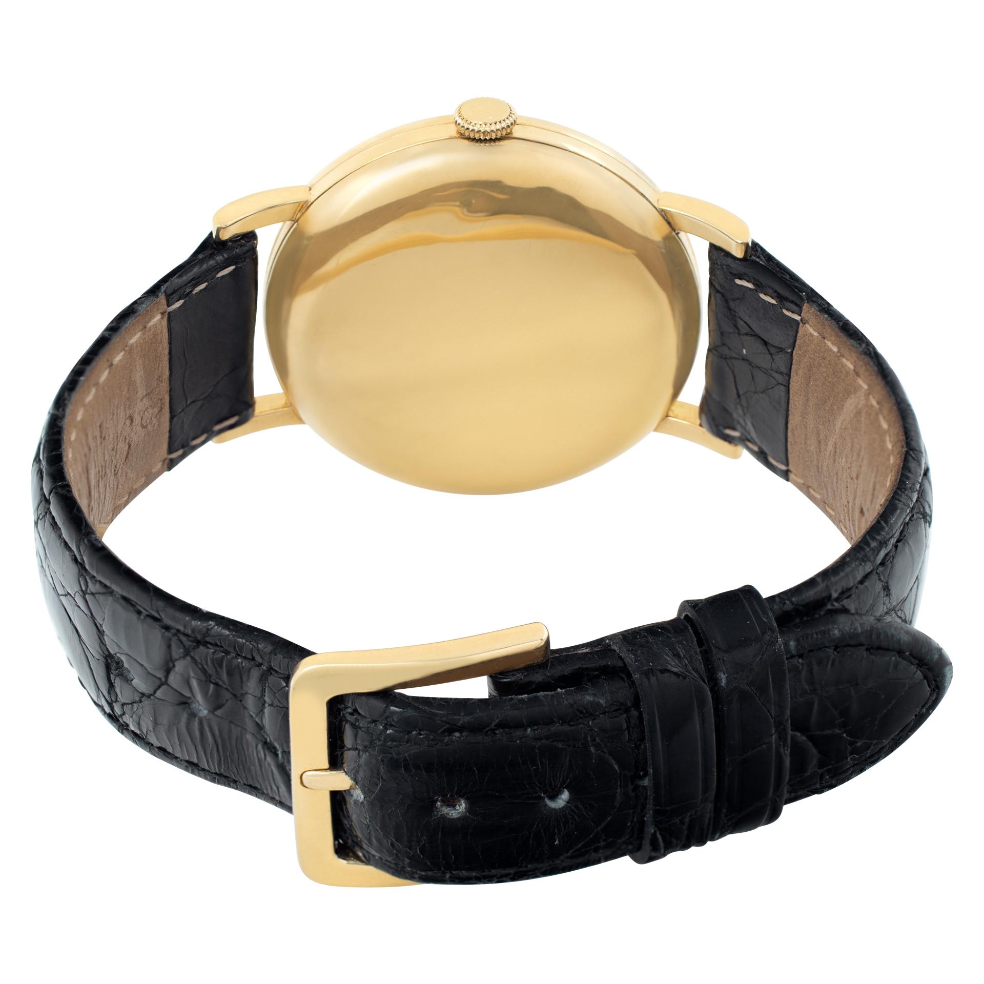 Uomo IWC Classic 1421137 in oro giallo con quadrante avorio 35 mm Orologio manuale