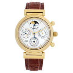 IWC Da Vinci 18k Yellow Gold Watch, Perpetual Calendar, Chronograph