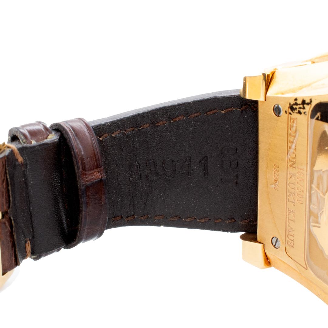 IWC Da Vinci 79261 43,10 mm aus 18 Karat Roségold im Zustand „Hervorragend“ in Houston, TX