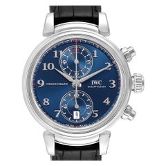 IWC Da Vinci Blue Dial Chrono Automatic Steel Men’s Watch IW393402