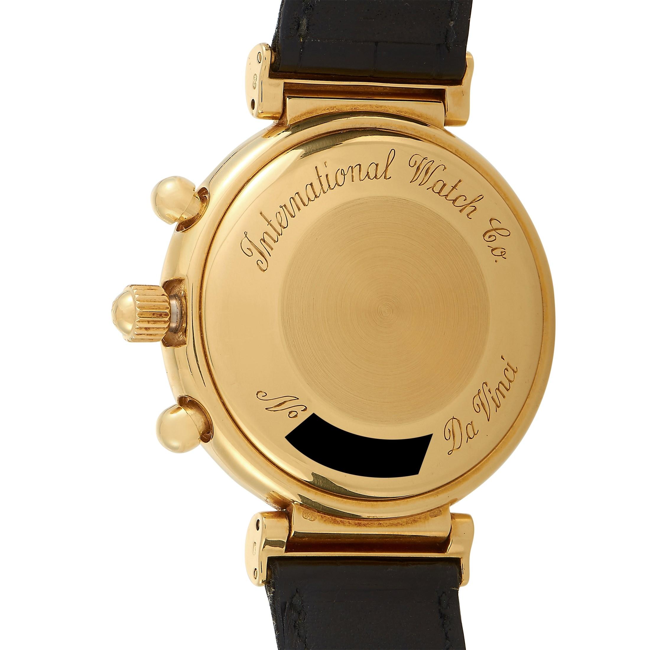 IWC Da Vinci Ewiger Kalender Chronograph Uhr 3750 im Zustand „Hervorragend“ in Southampton, PA
