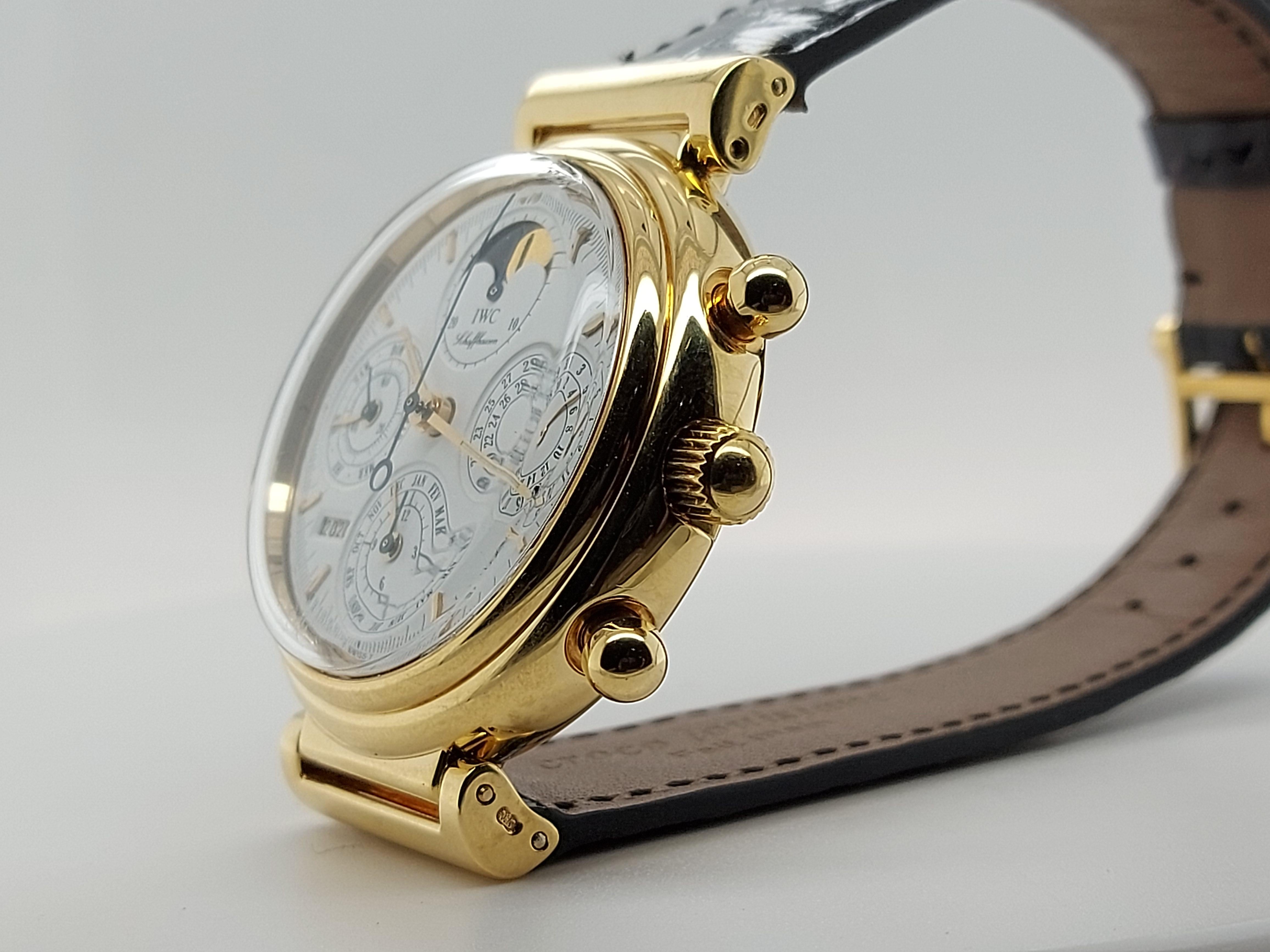 IWC Da Vinci Perpetual Calendar IW3750, Automatic, 18 Karat Yellow Gold Case 5