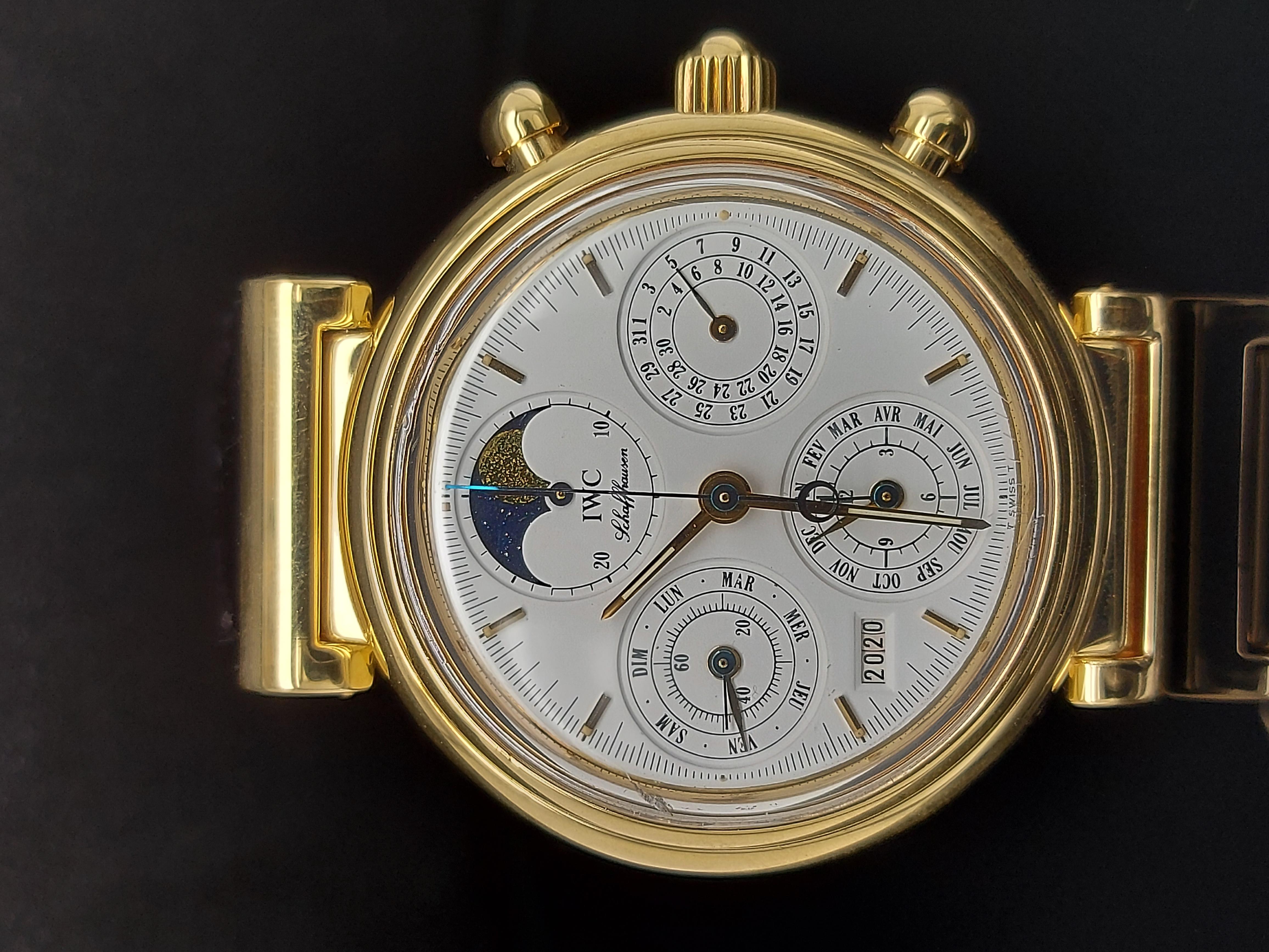 IWC Da Vinci Perpetual Calendar IW3750, Automatic, 18 Karat Yellow Gold Case 7