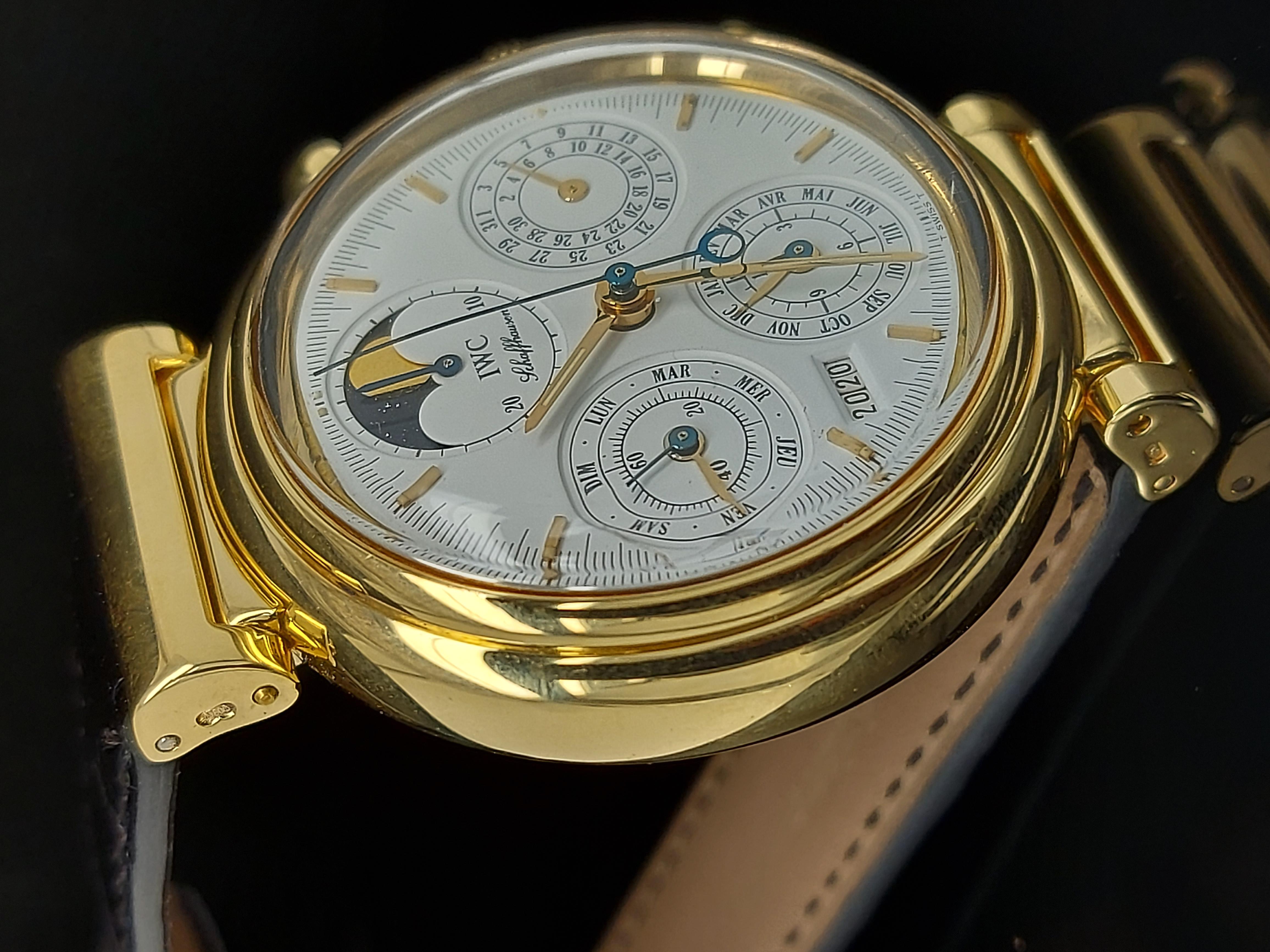 IWC Da Vinci Perpetual Calendar IW3750, Automatic, 18 Karat Yellow Gold Case 9