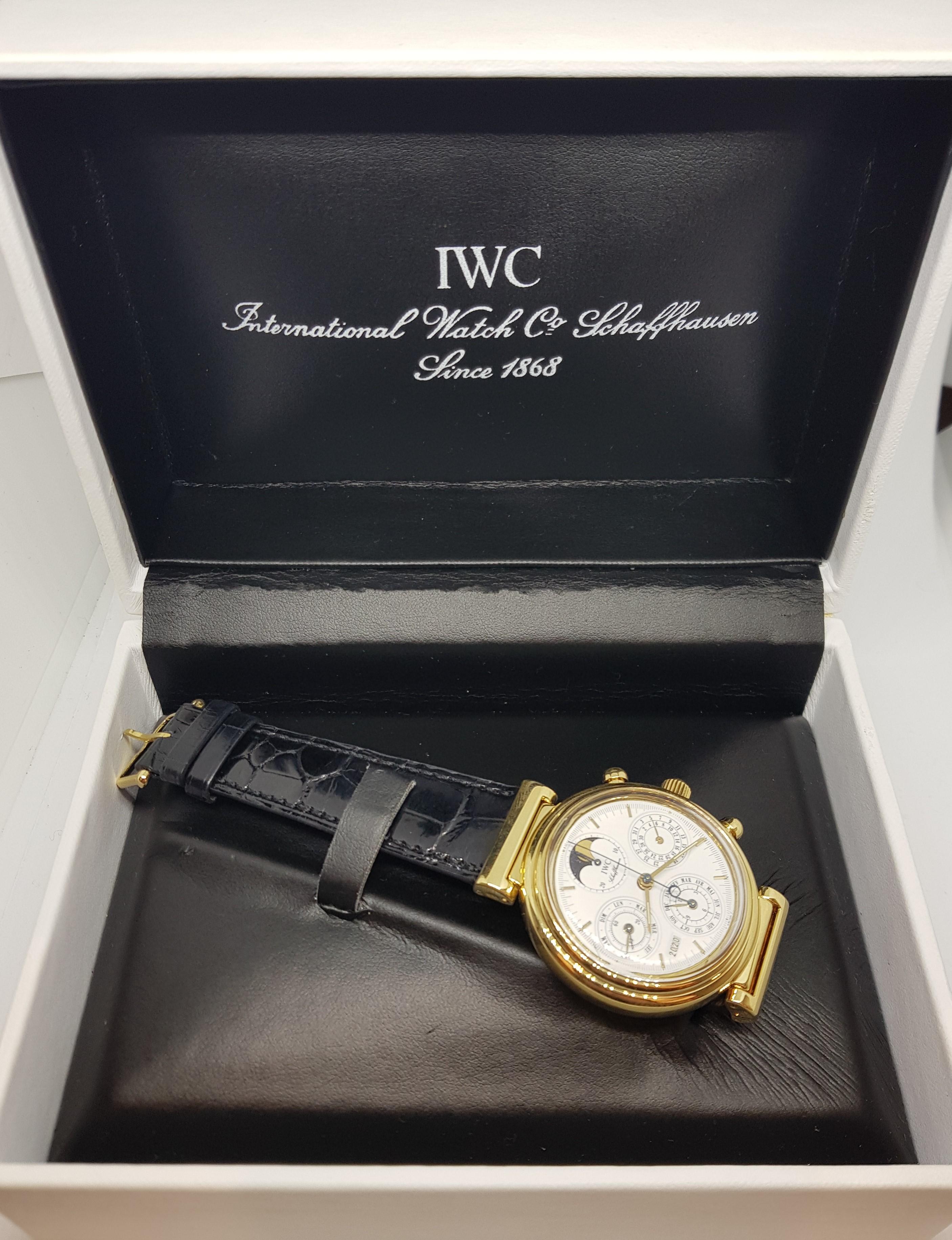 IWC Da Vinci Perpetual Calendar IW3750, Automatic, 18 Karat Yellow Gold Case 10