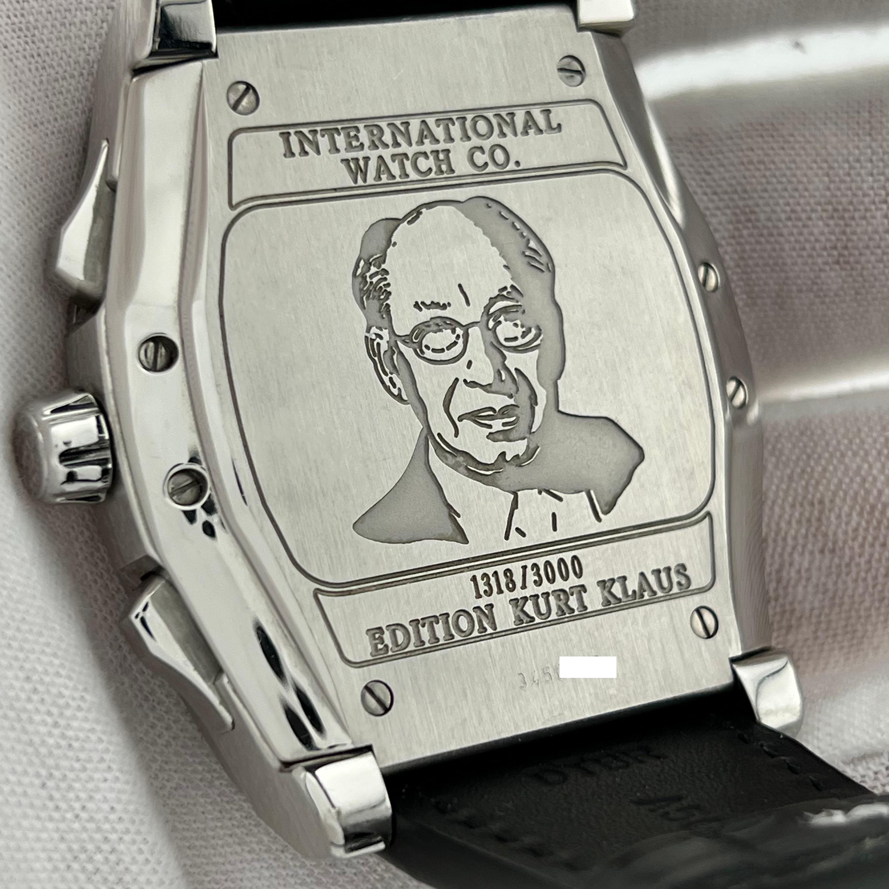 IWC Da Vinci Perpetual Calendar IW376207 Kurt Klaus Edition Steel Box Paper For Sale 2