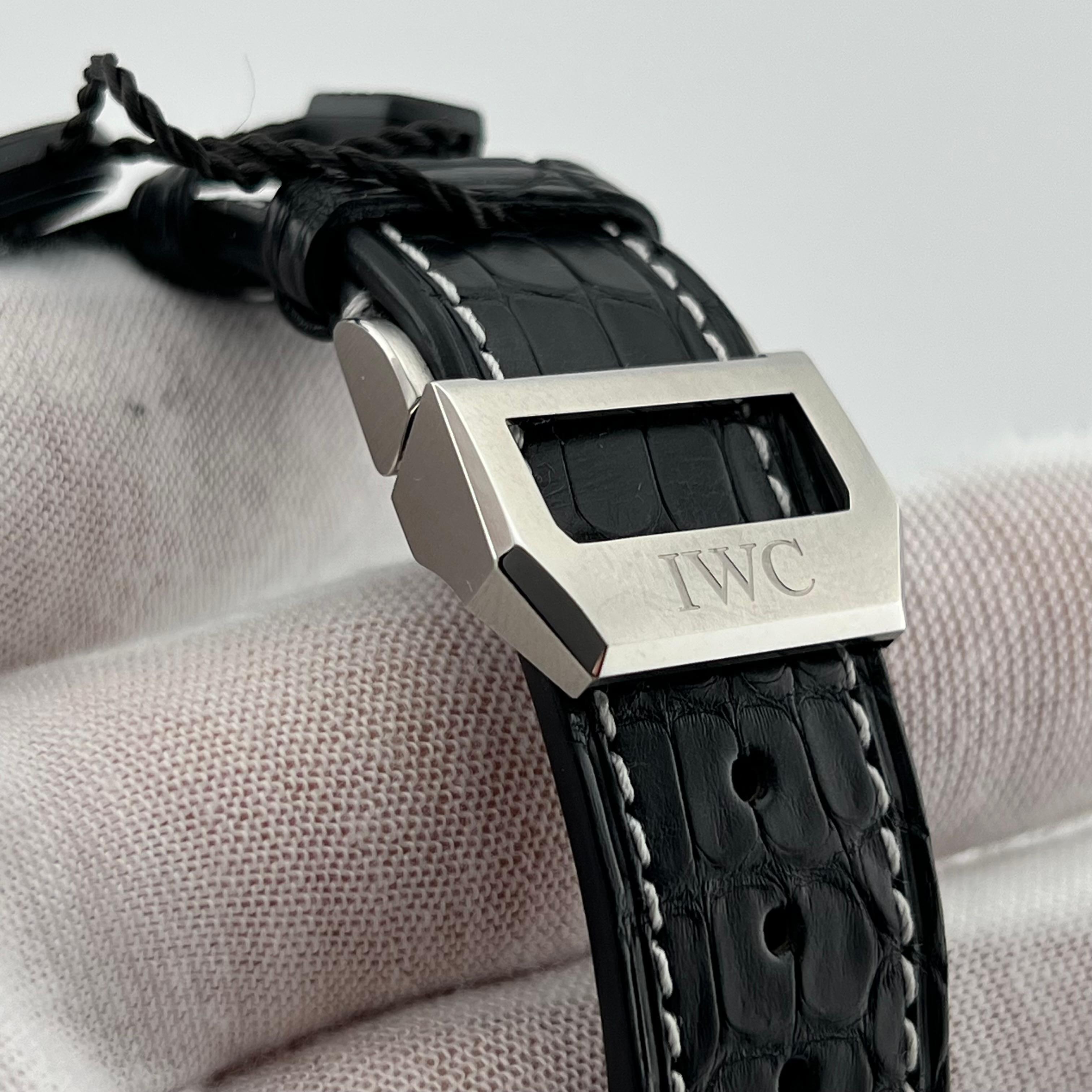 IWC Da Vinci Perpetual Calendar IW376207 Kurt Klaus Edition Steel Box Paper For Sale 4