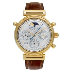 IWC Da Vinci Perpetual Calendar Rattrapante in 18k Yellow Gold, Ref 3751