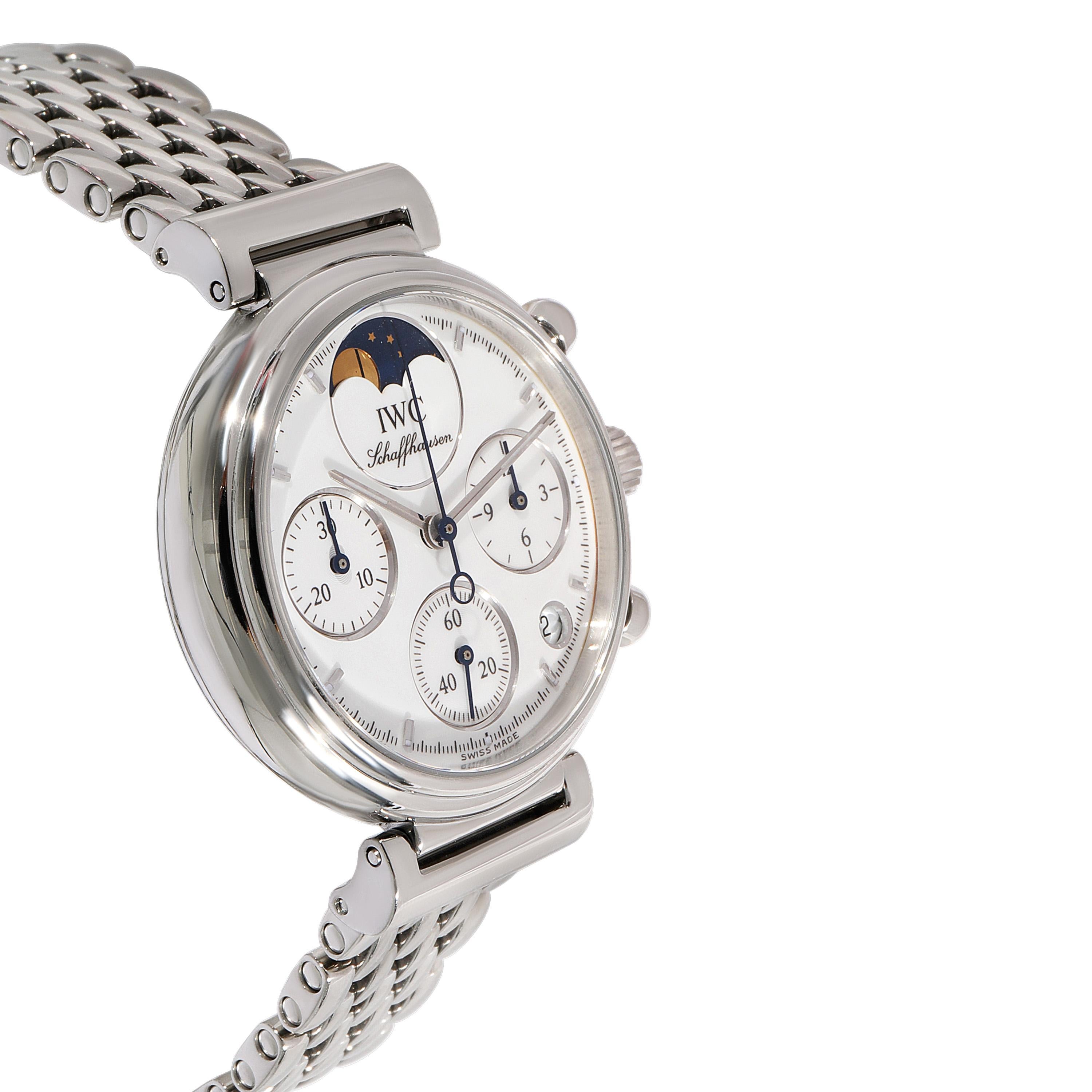 IWC DaVinci IW373606 Damenuhr aus Edelstahl 1