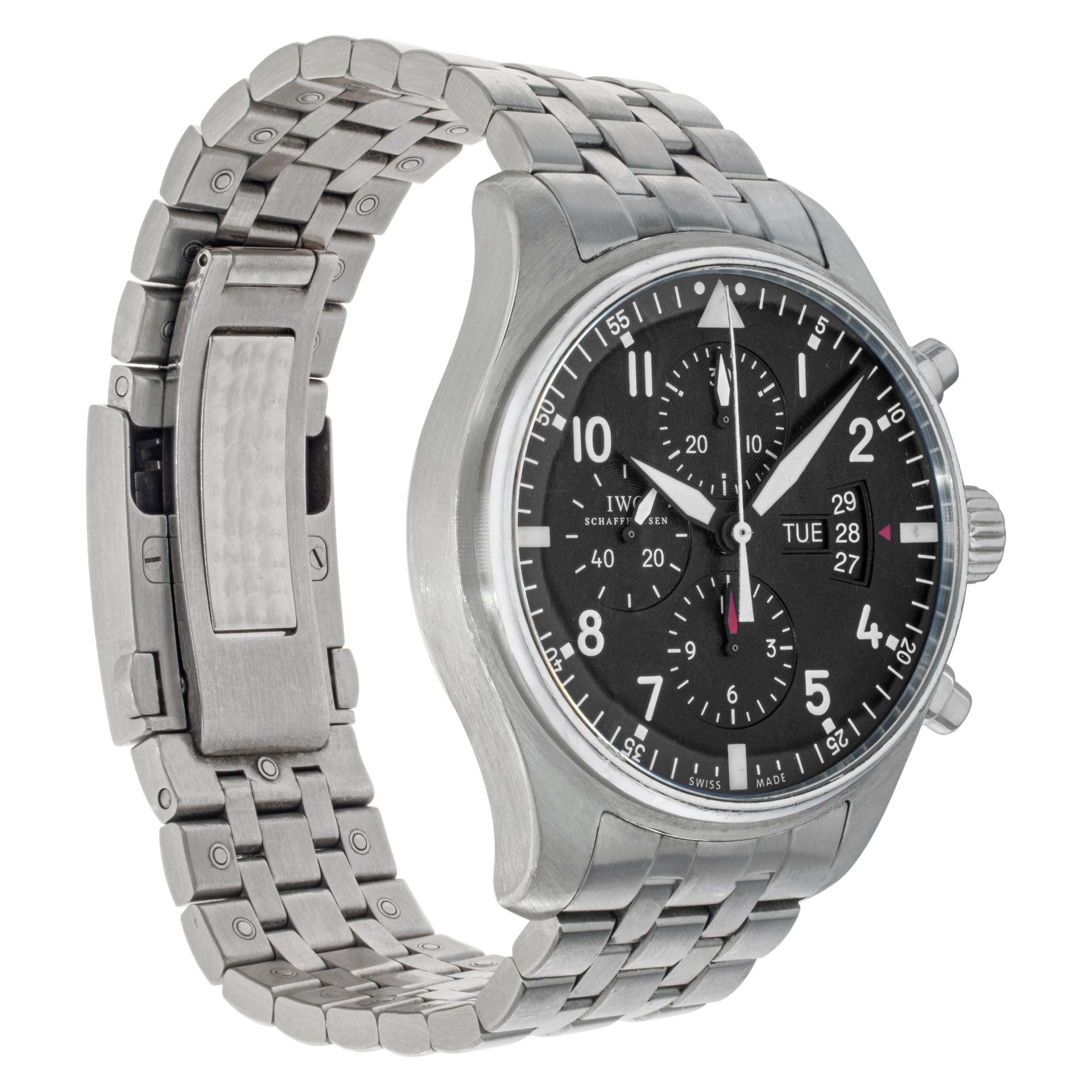 IWC Flieger Chronograph 43mm iw377704 In Excellent Condition For Sale In Surfside, FL