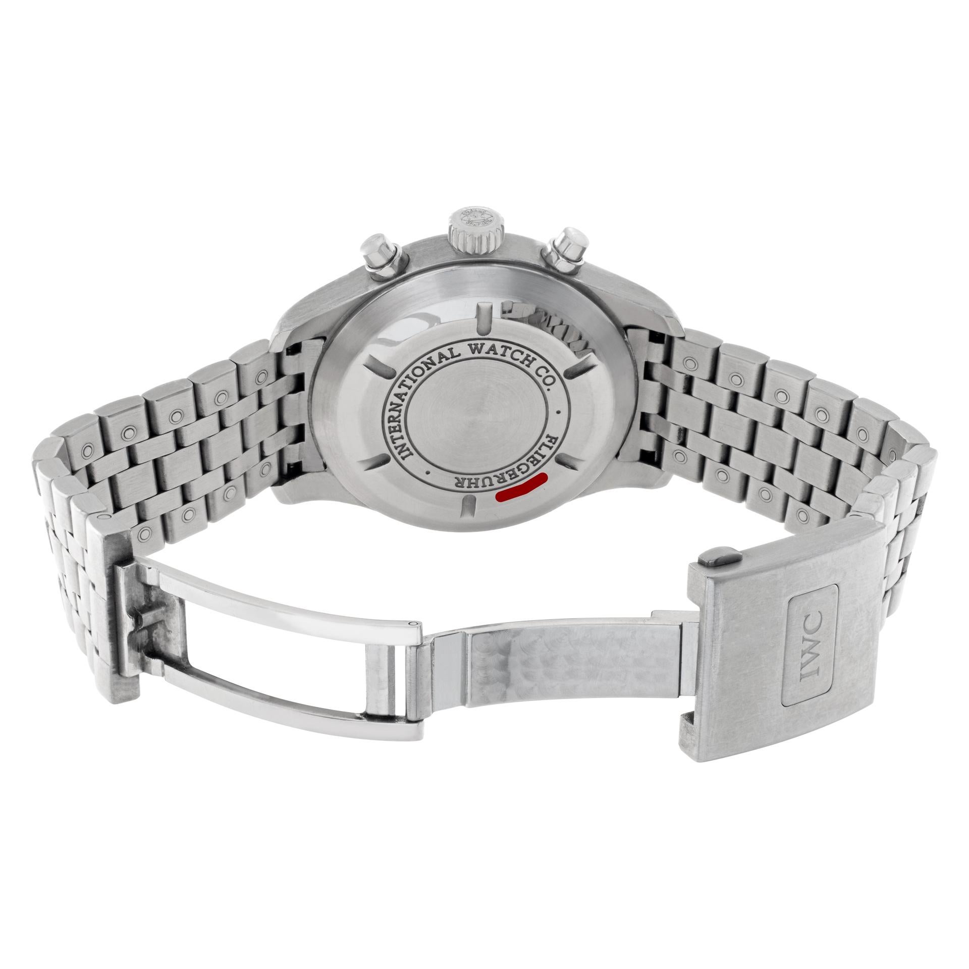 Women's or Men's IWC Flieger Chronograph 43mm iw377704 For Sale
