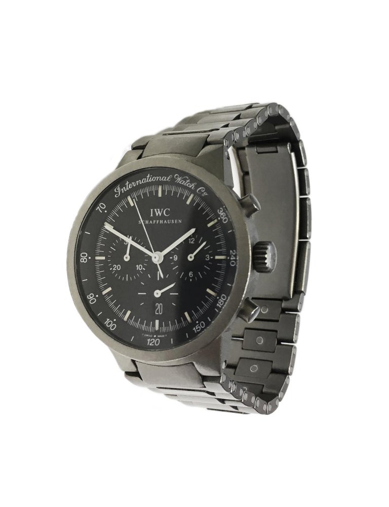 IWC GST Chronograph Quartz Watch IW3727 For Sale at 1stDibs iwc 3727