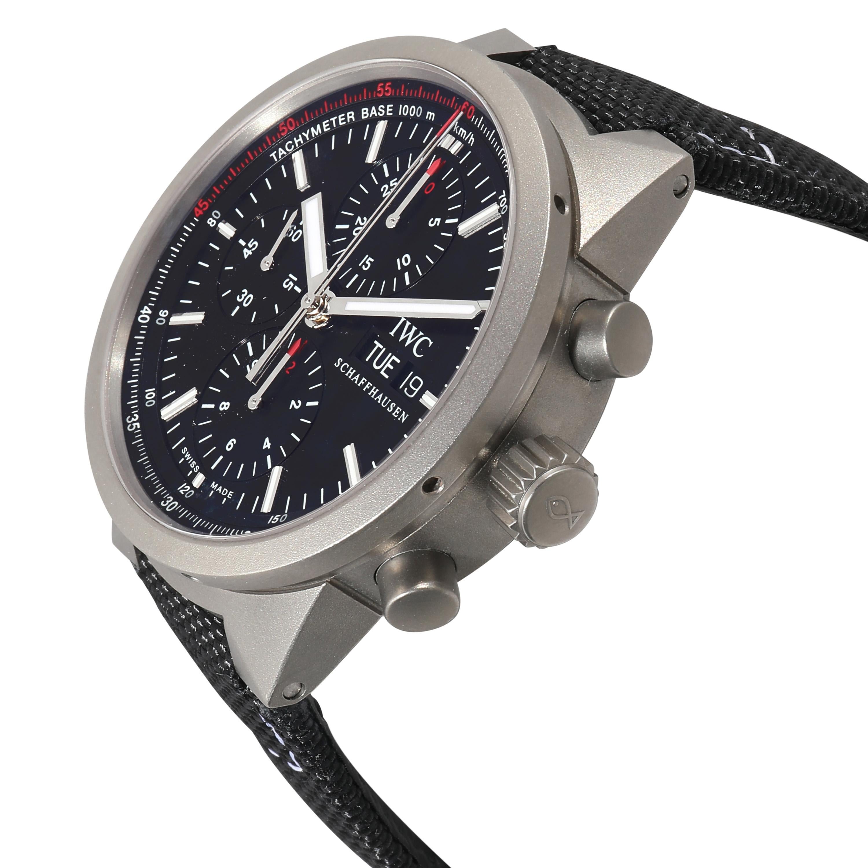 IWC GST Rattrapante IW371537 Men's Watch in  Titanium 1