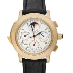 IWC II Destriero Scafusia Grand Complication Yellow Gold Tourbillion Watch 1868