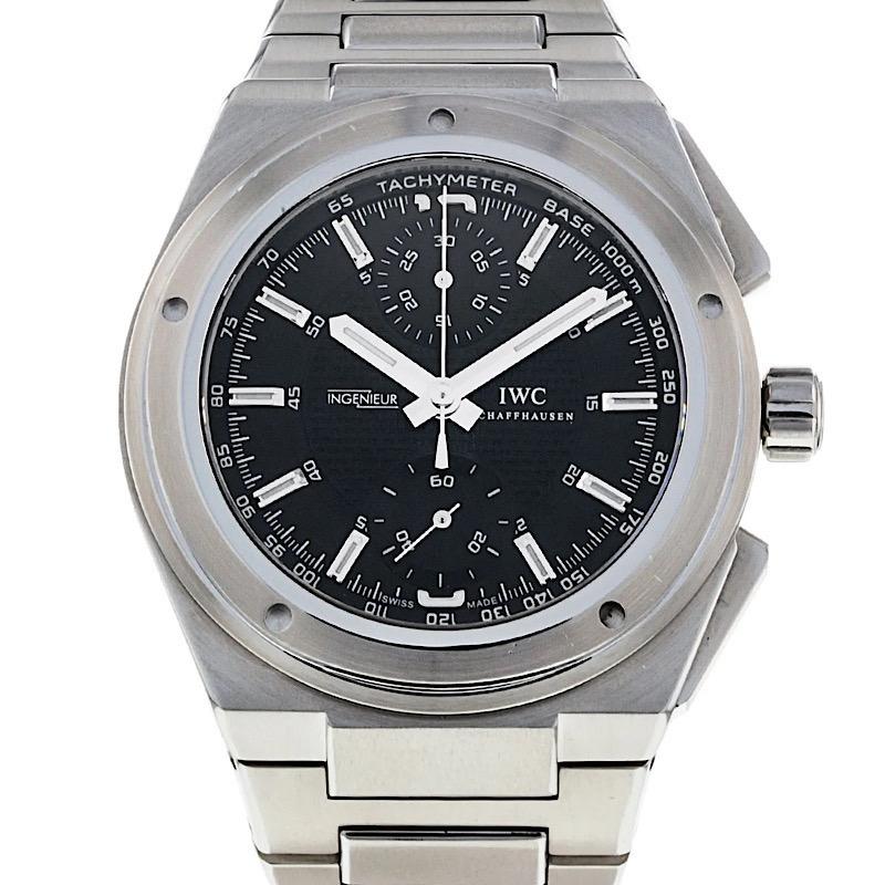 IWC Ingenieur 3725 Chronograph  Like New  Papers  Discontinued For Sale 4