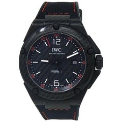 IWC Ingenieur 3733:: Schwarzes Zifferblatt:: zertifiziert und Garantie