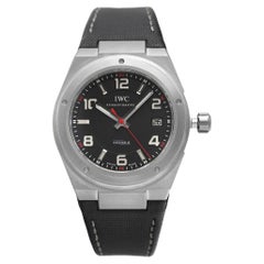 Used IWC Ingenieur Titanium Black Dial Mens Automatic Watch IW322703