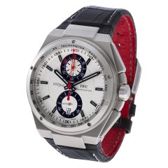 IWC Ingenieur Ref. Edelstahl-Uhr Auto mit Sekundenzeigern IW378404