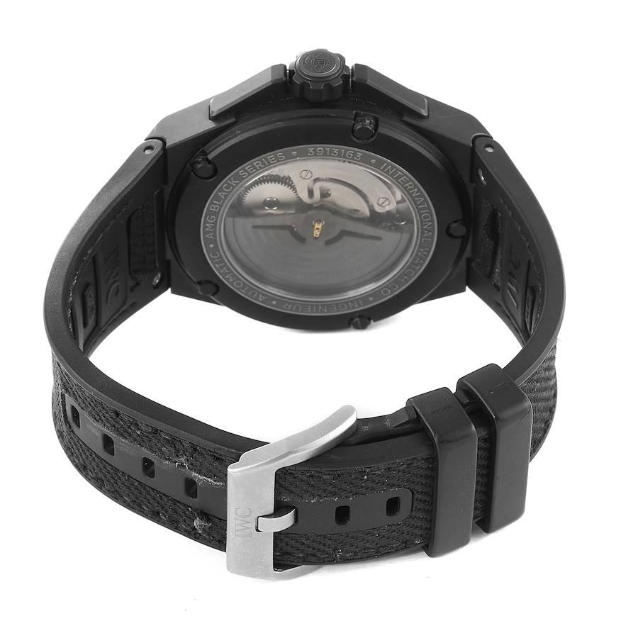 IWC Ingenieur AMG Keramik Schwarzes Zifferblatt Automatik-Herrenuhr IW322503 Box Card im Angebot 3