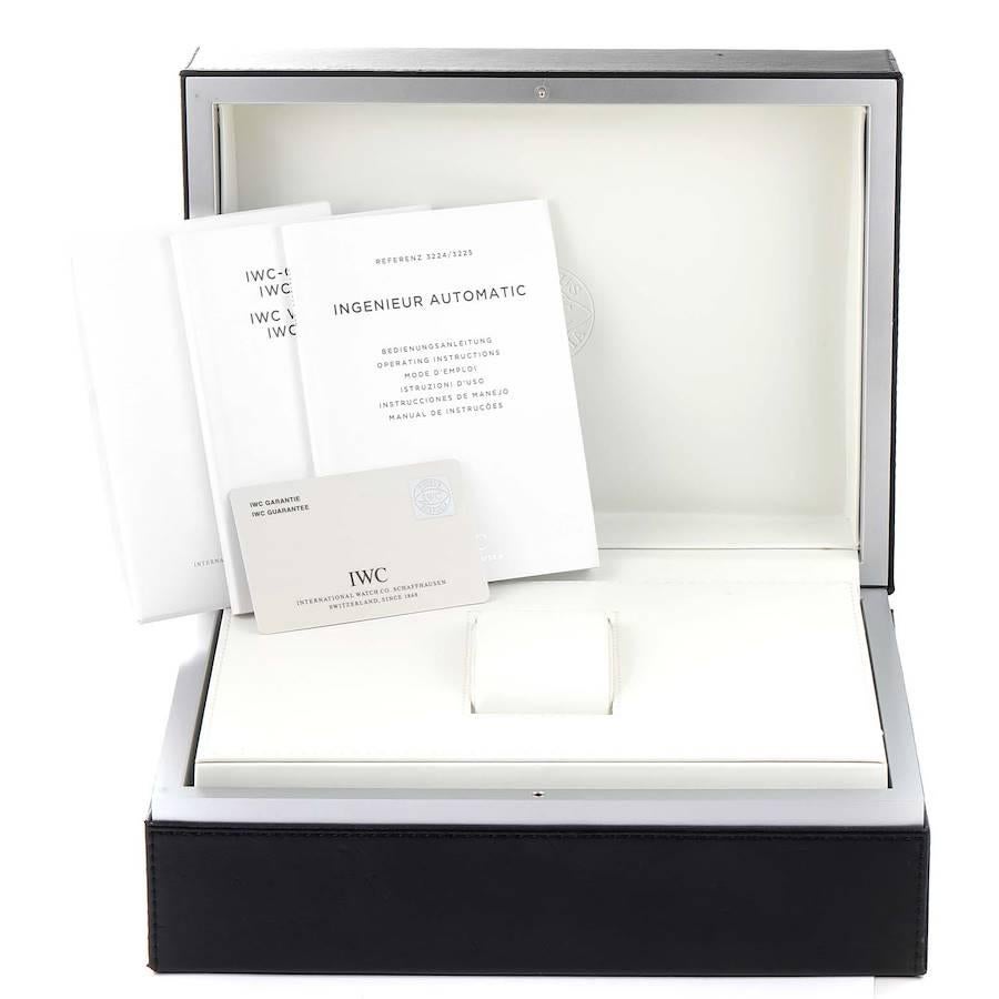 IWC Ingenieur AMG Keramik Schwarzes Zifferblatt Automatik-Herrenuhr IW322503 Box Card im Angebot 5