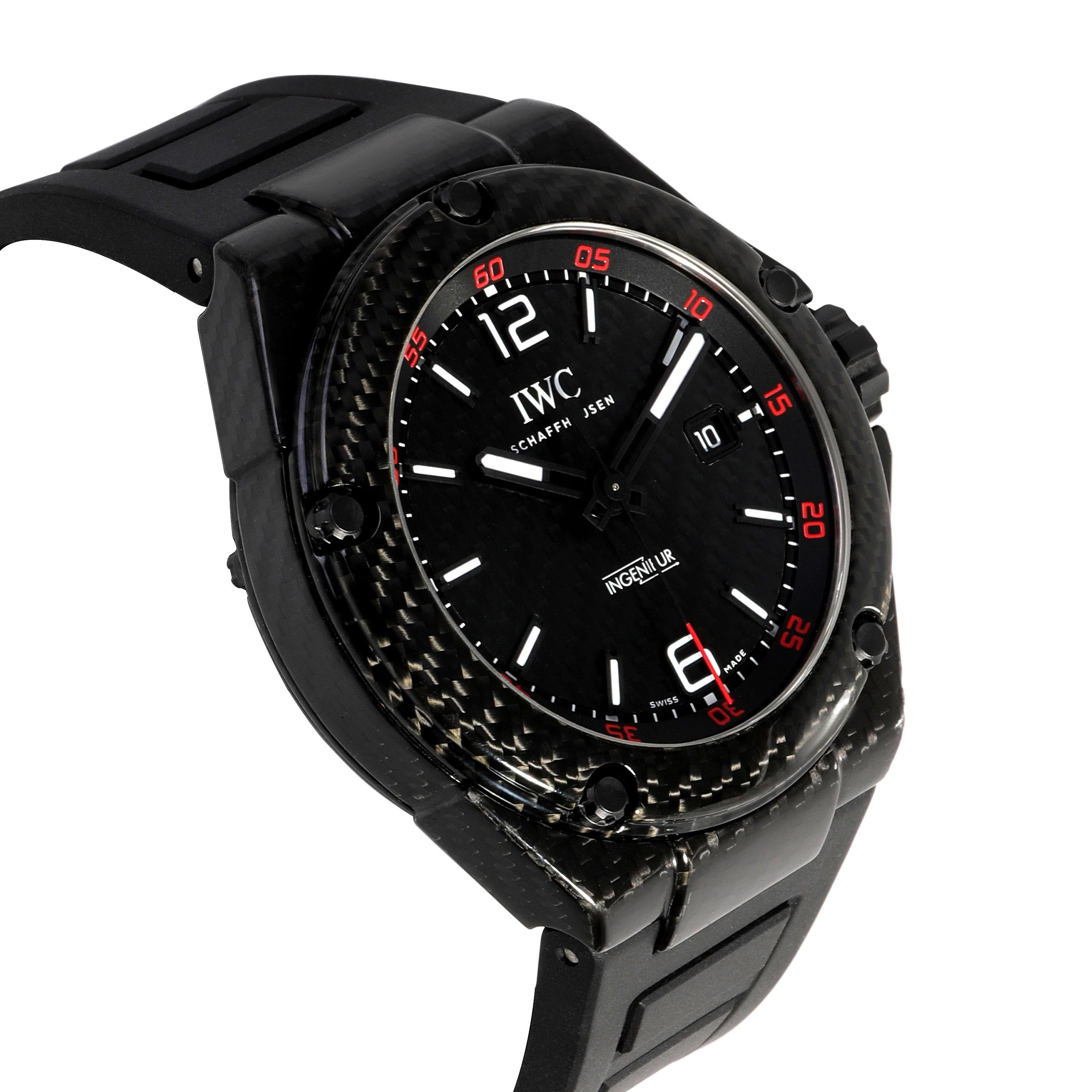 IWC Ingenieur Carbon Performance IW322402 Herrenuhr aus Kohlenstofffaser 1
