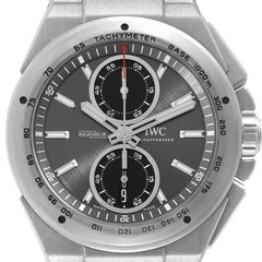 IWC Ingenieur Chronograph Racer Gray Dial Steel Mens Watch IW378508 Box Card