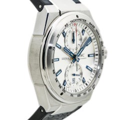 IWC Ingenieur Chronograph Racer IW378509 Silver Dial Men Watch Box & Card 2014