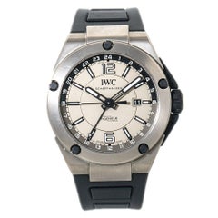 Used IWC Ingenieur Dual Time Titanium IW326403 Automatic Men's Watch