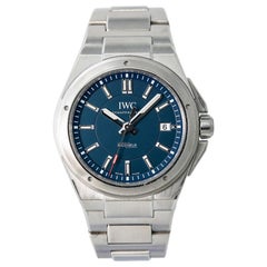 IWC Ingenieur IW323902 Laureus Edition Montre Automatique pour Hommes avec Boîte et Papiers