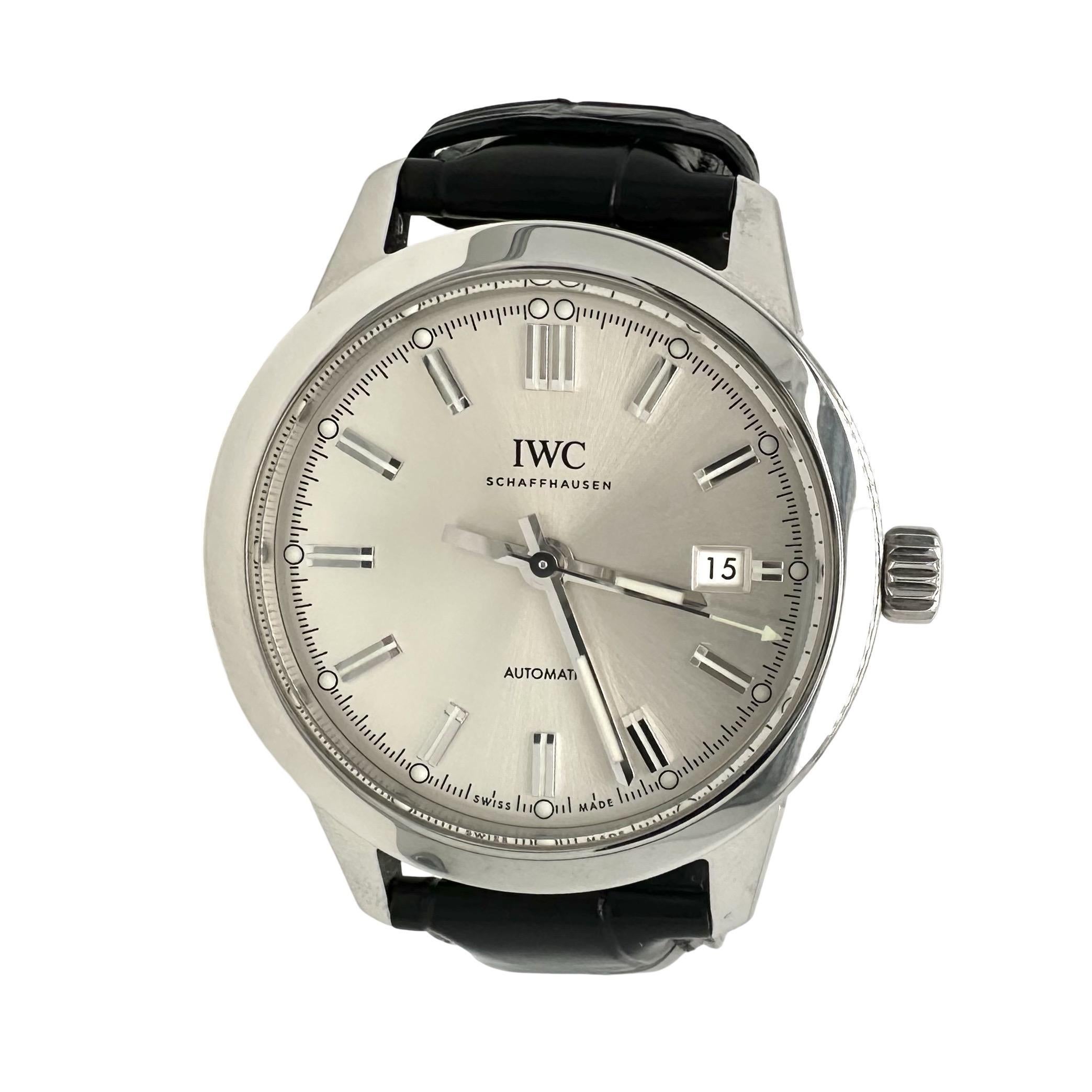 IWC Ingenieur IW357001 Stainless Steel Automatic 40mm Watch For Sale 1