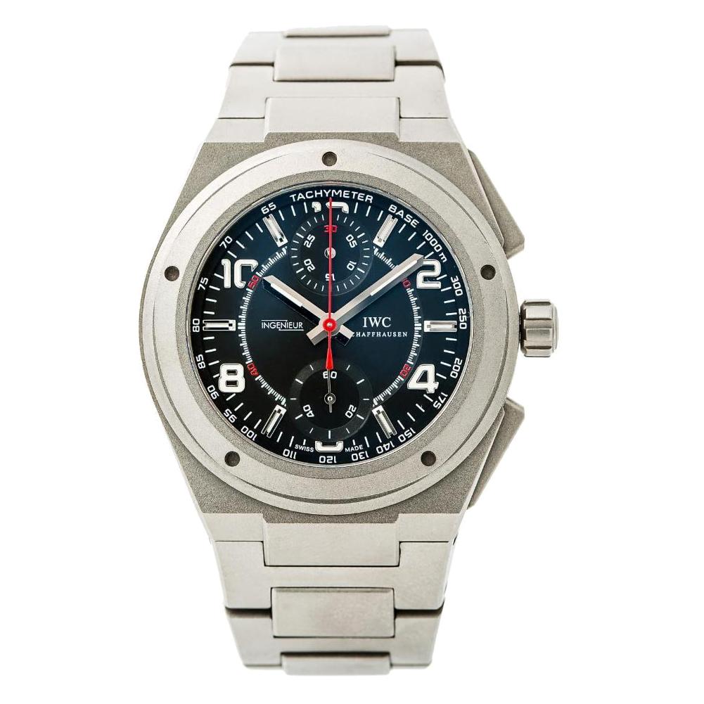IWC Ingenieur IW372504, Black Dial, Certified and Warranty For Sale
