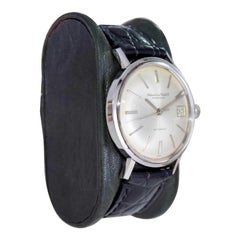 I.W.C. International Steel Mid-Century Automatic 1960's with Original Dial