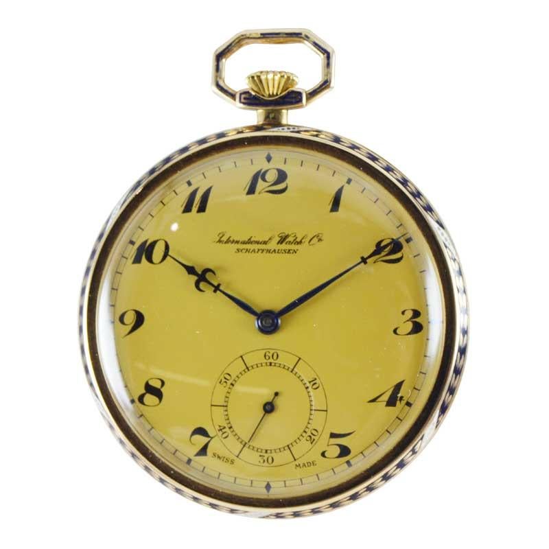 international watch co schaffhausen pocket watch